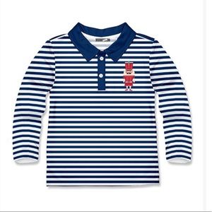 Millie & Maxx Nutcracker long sleeve polo Sz 6